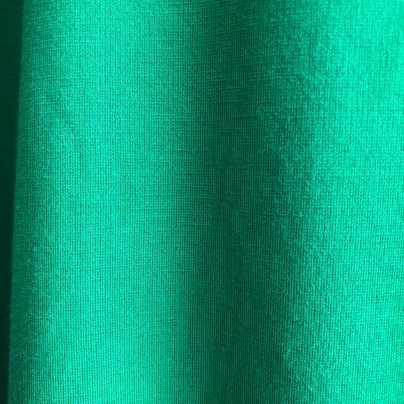 BANANA REPUBLIC Green Summer Dress with Navy Trim - Picture 6 of 7